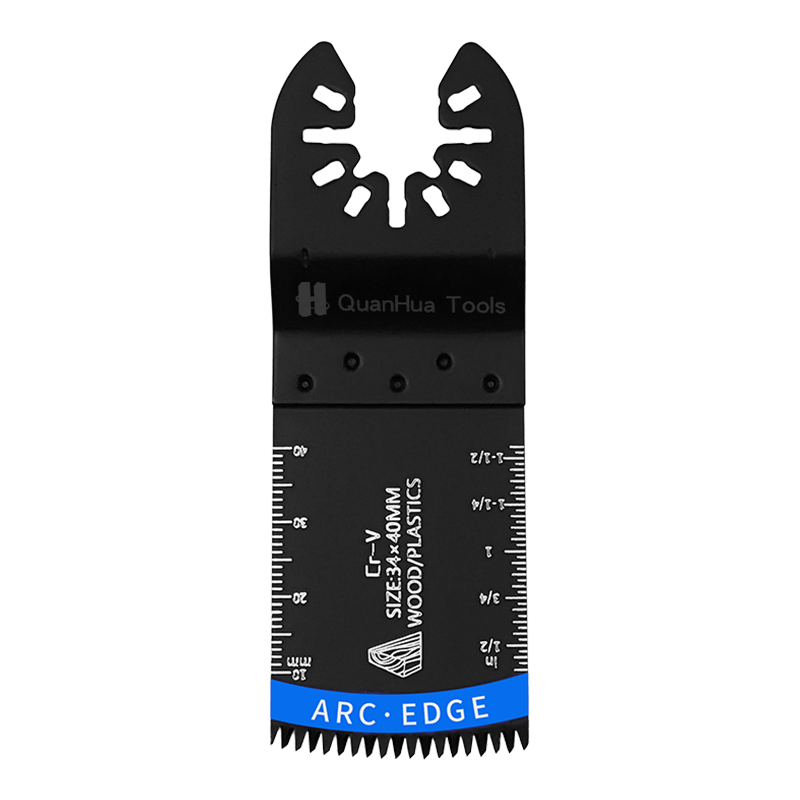 Lamă de ferăstrău cu dinți japonezi curbat din oțel cu conținut ridicat de carbon de 34*40 mm QH-1004EK-HX