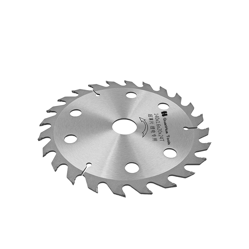 Lamă de ferăstrău circular cu dinți din oțel din tungsten Tct pentru tăiere metal cu 40 de dinți QH-TCT1010