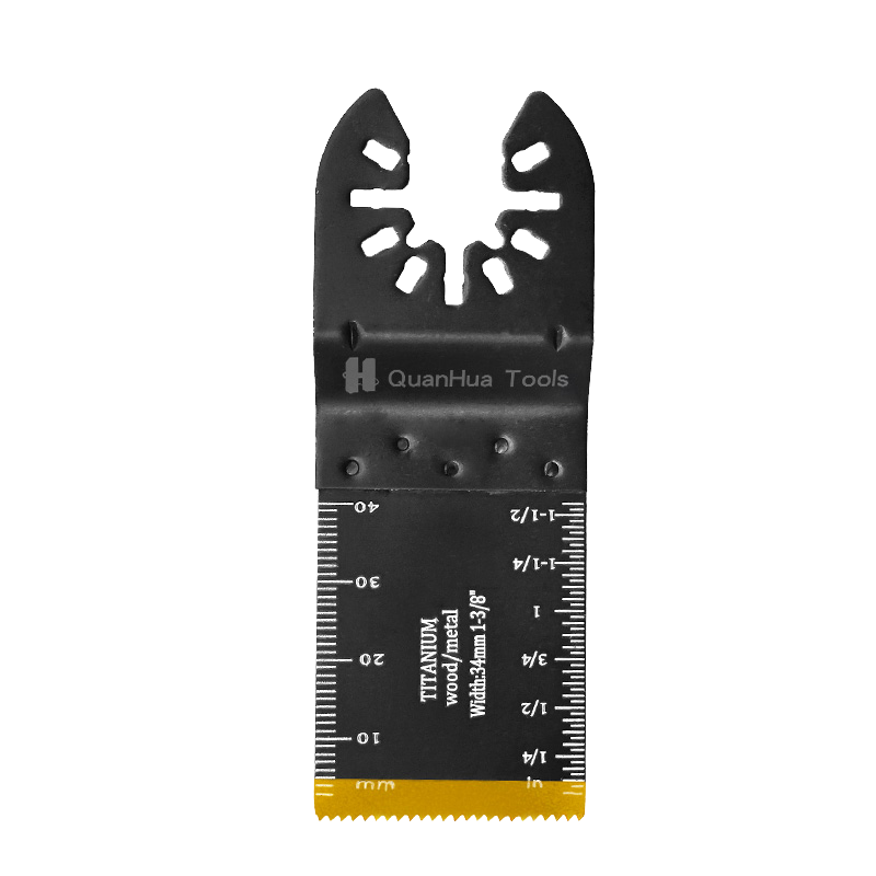 Lama de ferastrau bimetalica de taiere lemn placata cu titan de 90*34 mm QH-1004HK-DT